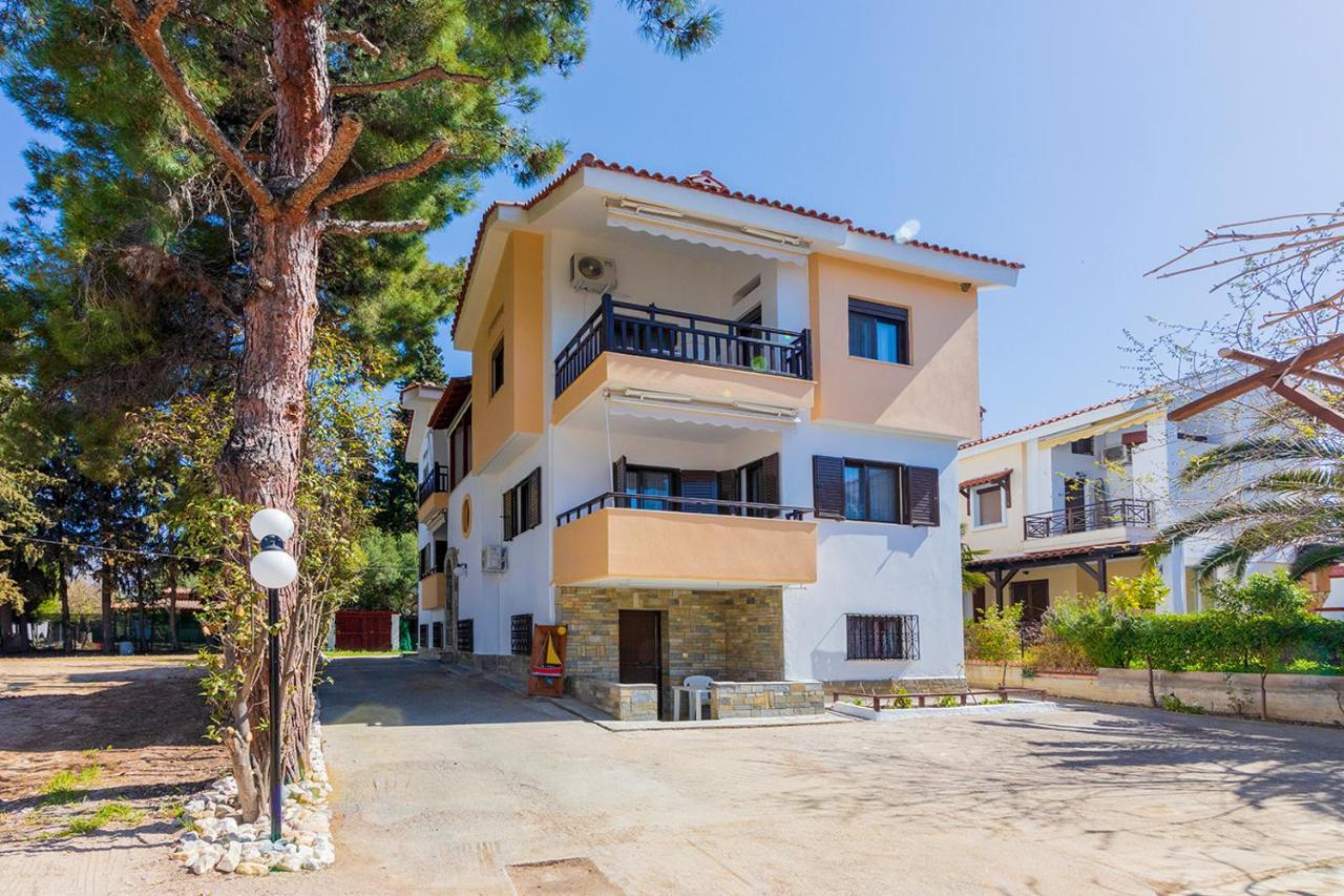 Galazia Akti Seaside Apartments Nikiti  Exteriér fotografie