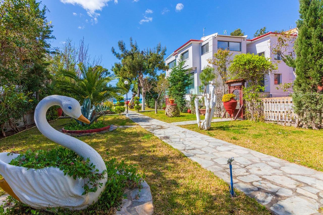 Galazia Akti Seaside Apartments Nikiti  Exteriér fotografie