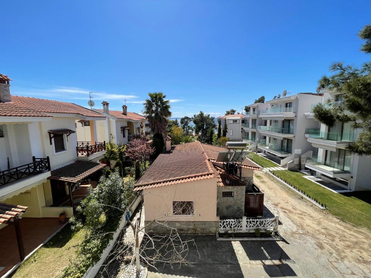 Galazia Akti Seaside Apartments Nikiti  Exteriér fotografie