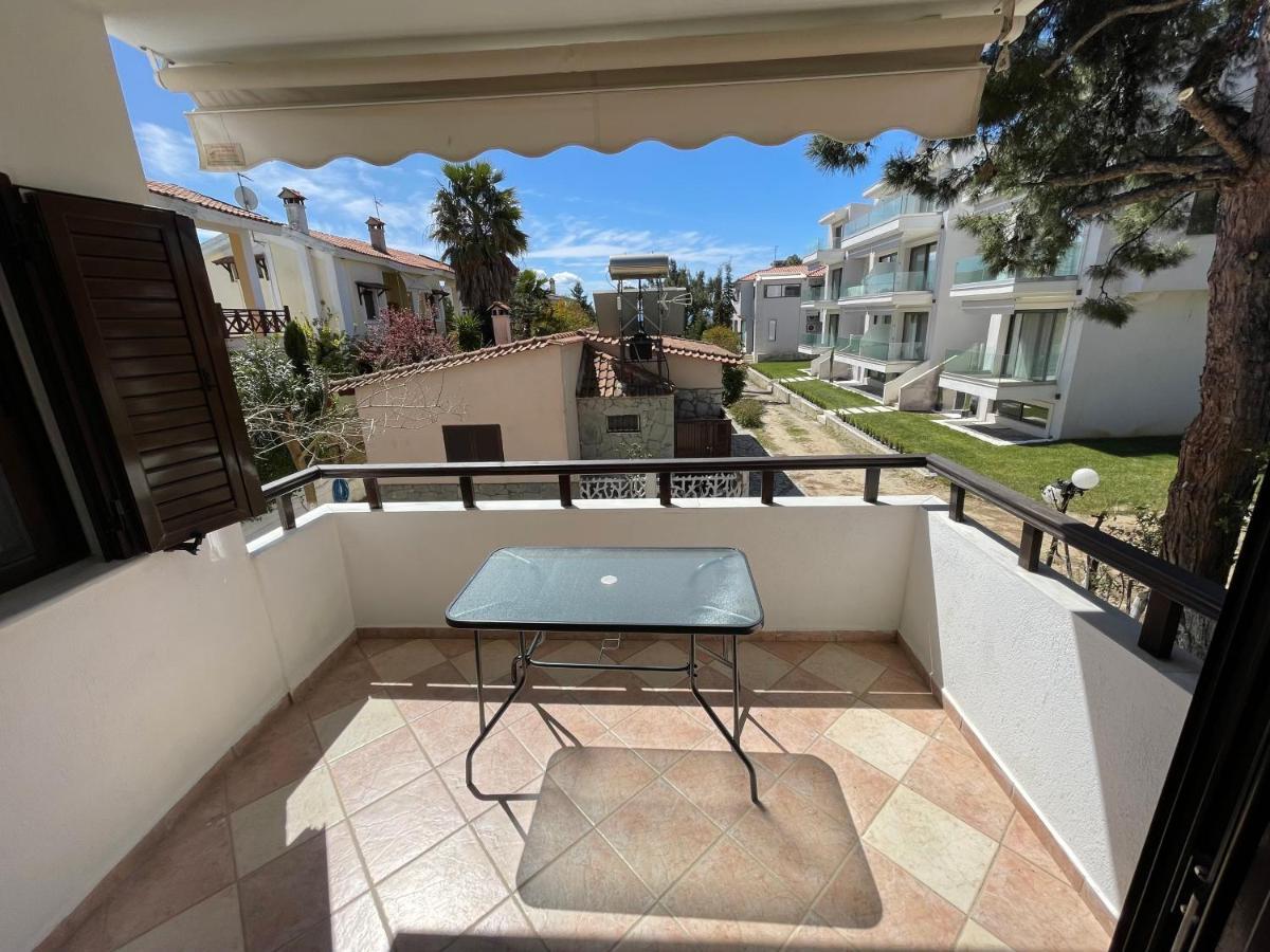 Galazia Akti Seaside Apartments Nikiti  Exteriér fotografie